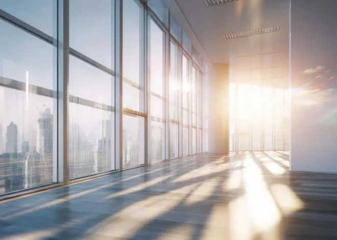 These clear windows can secretly produce solar power